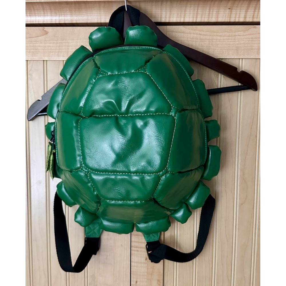 Nickelodeon Teenage Mutant Ninja Turtles Retro Backpack TMNT Green Turtle Shell